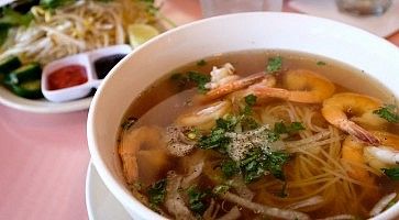 Tipico cibo vietnamita.