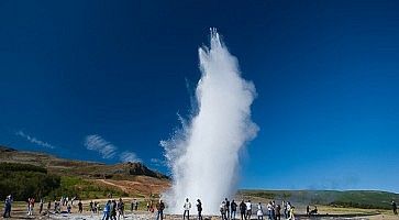 Il geyser Strokkur.