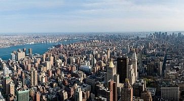 Vista dall'Empire State Building.