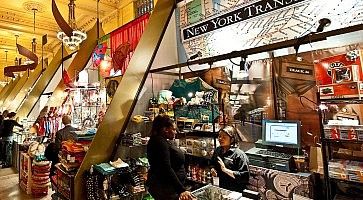 Mercatini di Natale alla Grand Central Terminal Station di New York.