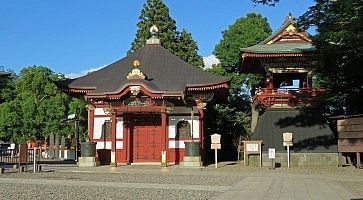 Tempio nella zona di chiba.