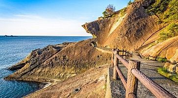 Zona costiera sulla penisola di Kii, nella penisola di Kumamoto.