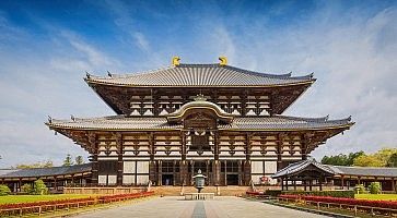 Il tempio Todai-ji di Nara.