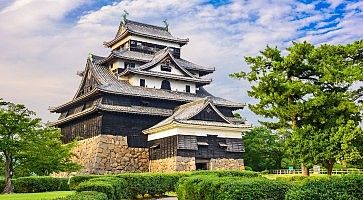 Il castello di Matsue.