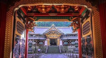 Ingresso di un tempio a Nikko.