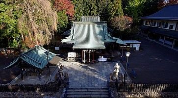 Il Santuario Toshogu a Sendai.
