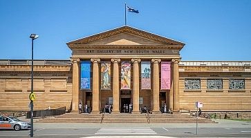 Sydney, Australia - January 8, 2019: art gallery of new south wales,  the most important public gallery in Sydney and one of the largest in Australia