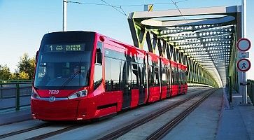 Bratislava tram bridge