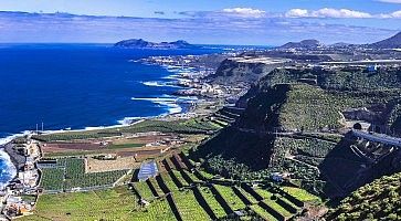 Gran Canaria island - panoramic view