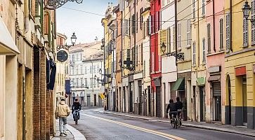 Old street in Parma