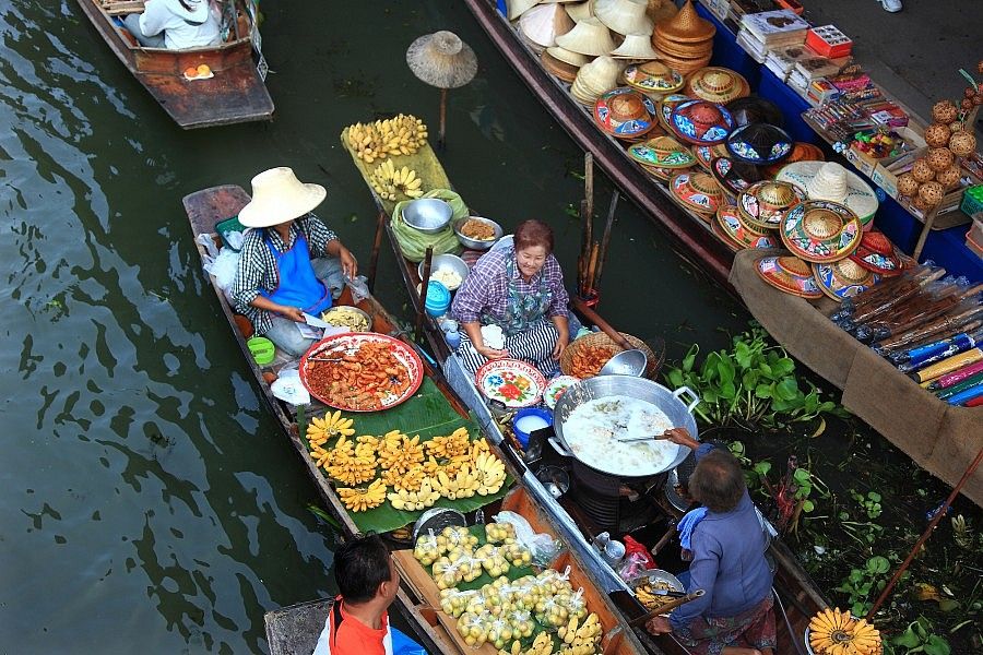 Mercati galleggianti di Bangkok