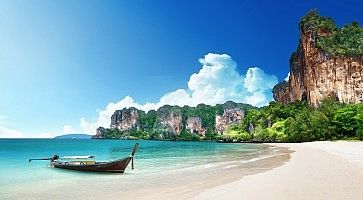 Railay beach in Krabi Thailand