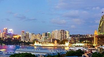 Sydney Skyline - Observatory Hill Panorama