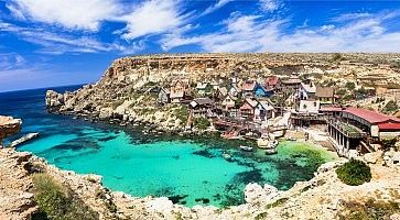 famous Popeye village in Malta