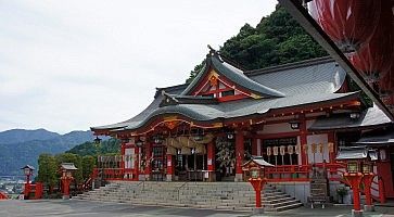 Il santuario Taikodani Inari.