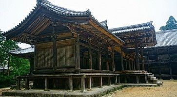 Engyo-ji Buddhist temple, Mt. Shosha, Japan