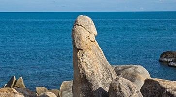 Le rocce della fertilità a Phuket.