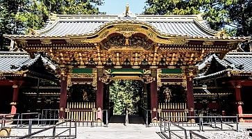 Il santuario Toshogu a Nikko.