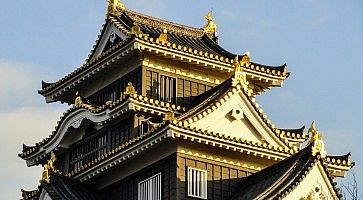 Il castello di Okayama.