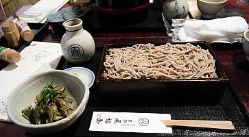 Soba al ristorante Honke Owariya.